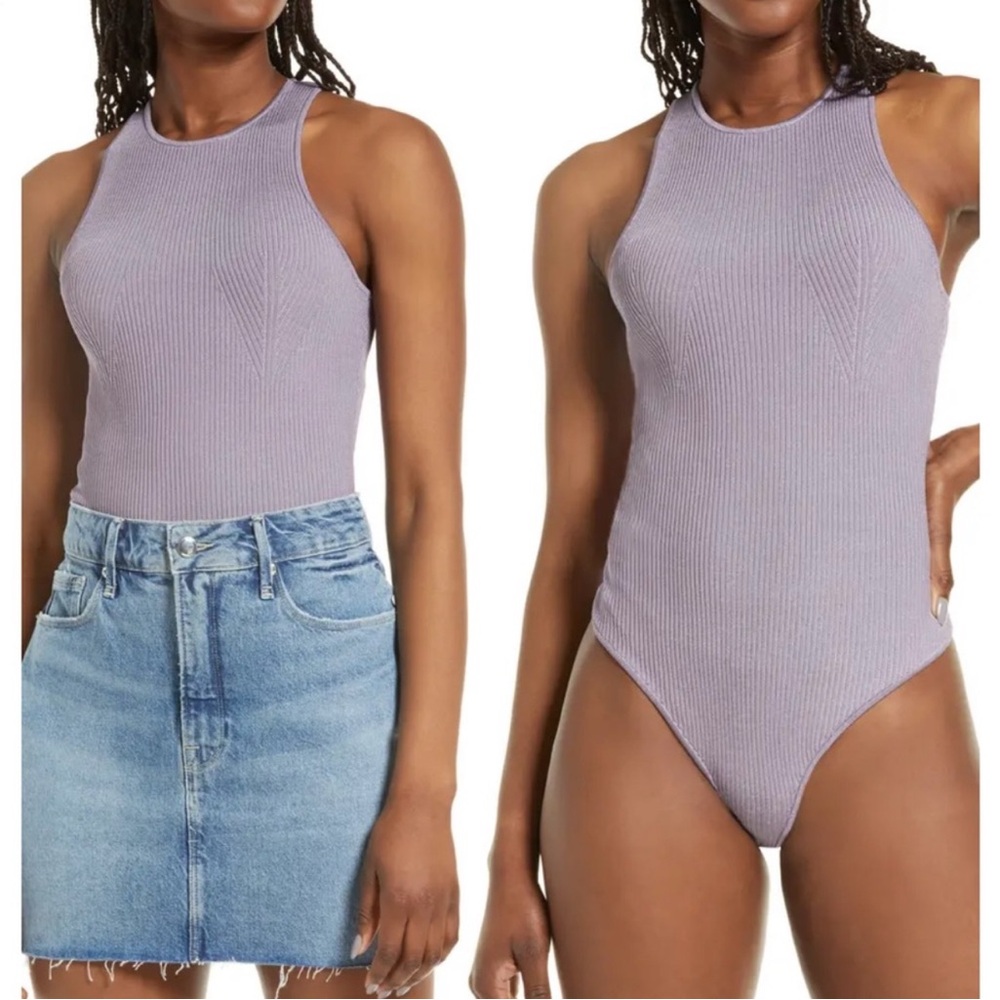 Good American Bodysuit Lavender